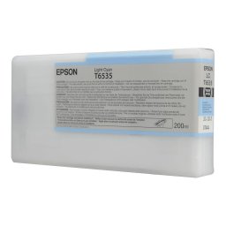 CARTUS LIGHT CYAN C13T653500 200ML ORIGINAL EPSON STYLUS PRO 4900