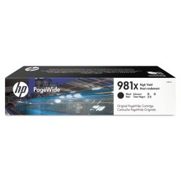 CARTUS BLACK XL NR.981X L0R12A ORIGINAL HP PAGEWIDE ENTERPRISE 556DN