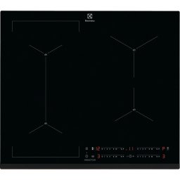 Plita incorporabila Electrolux EIS62443, Inductie, 4 Zone gatit, Conectivitate hota (Negru)
