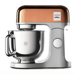 Robot de bucatarie planetar KENWOOD kMix Special Edition KMX760AGD - 0W20011395, 1000W (6 trepte si Turbo), Vas inox 5l, Set patiserie (tel 16 brate, carlig, paleta K), G9.3kg, Rose Gold