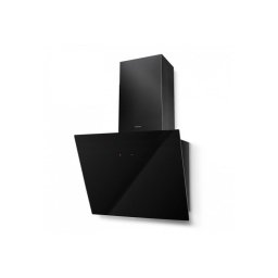 Hota decorativa, tangentiala, Faber, 55 cm, Touch, Negru, 1 motor, 700 m3h, 71 dB, filtru metalic, iluminare LED2, clasa C, 330.0529.664