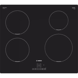 Plita incorporabila Bosch PUE611BB6E, Inductie, 4 zone de gatit, 17 trepte putere, TouchSelect, PowerBoost, Control digital, Semnal sonor