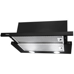 Hota incorporabila telescopica Hansa OTP6241BH, Putere de absorbtie 500 m3/h, 1 motor, 60 cm, Negru