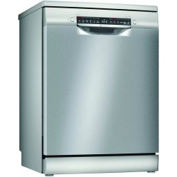 Masina de spalat vase independenta BOSCH, 13 seturi, 6 programe, 60 cm, Clasa E, sertar pentru tacamuri, seria 4, inox