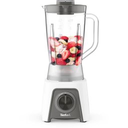 Blender Tefal Blendeo+ BL2C0130, 450W, 1.25L, 2 viteze, Functie Pulse, maruntire gheata, 4 lame detasabile, alb