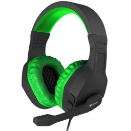 Casti cu microfon Genesis NSG-0903 Argon 200 Green