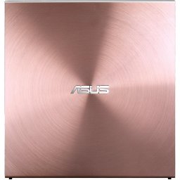 Unitate optica externa ASUS SDRW-08U5S-U, 8X, ultra-subtire 12.9mm, suport M-DISC, compatibil cu Windows si Mac OS, Nero BackItUp, E-Green, Roz