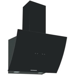 Hota incorporabila decorativa Heinner HDCH-5960RGBK, Control touch, Afisaj LED, 1 Motor, Putere de absorbtie 562.9 m3/H, Lumina LED, 60 cm, Sticla neagra