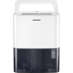 Dezumidificator Heinner HDU-M10, 10L/24h, control electronic, auto-restart, auto-oscilare, auto-dezghetare, timer 24h, 2.1L, maner, Alb
