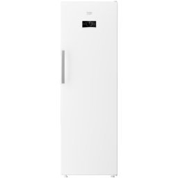 Congelator Beko B5RFNE314W, 286 l, 8 sertare, Clasa E, No Frost, Compresor ProSmart Inverter, Compartiment MaxStore, Usi reversibile, Rafturi usa, H 186,5 cm, Alb