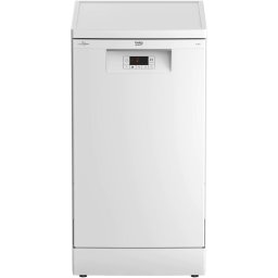 Masina de spalat vase independenta Beko BDFS15020W, 10 seturi, 5 programe, Clasa E, 45 cm, Alb