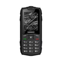 Telefon Mobil MyPhone Hammer Rock LTE, Dual SIM, 64 MB RAM, 1 GB, 4G, negru