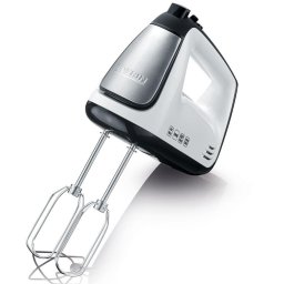 Mixer Severin HM3830, 400 W, 5 trepte, Inox/Alb/Gri