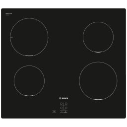 Plita incorporabila Bosch PUG611AA5E, Inductie, 4 zone de gatit, PowerBoost, TouchSelect, 60 cm, Negru