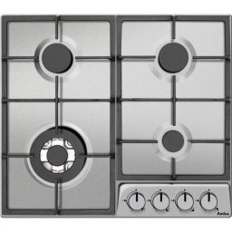 Plita incorporabila Amica PGD6101APR, Gaz, 4 zone de gatit, 59 cm, Inox