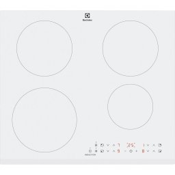 Plita Incorporabila Electrolux LIR60430BW, Inductie, 4 zone de gatit, 59cm, Alb