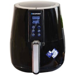 Friteuza fara ulei Blaupunkt AirFryer AFD501, 1500 W, temperatura reglabila 150- 200 grade, multiple functii : prajire, coacere, reincalzire, gratar, temporizator 1h, Negru