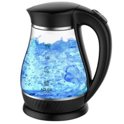 Fierbator apa Adler AD 1274, 2200 W, 1.7 L, Negru