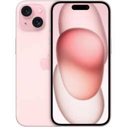 Telefon mobil Apple iPhone 15, 128GB, 5G, Roz