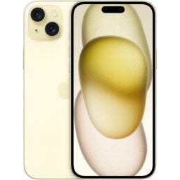 Telefon mobil Apple iPhone 15 Plus, 256GB, 5G, Galben