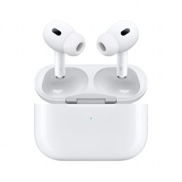 Casti True Wireless Apple AirPods Pro 2 cu MagSafe Case (USB-C) 2023, Bluetooth, ANC, Wateproof IP54, Touch Control, Alb