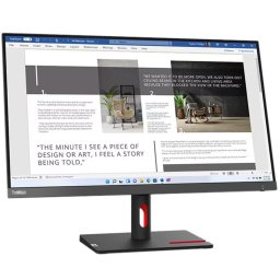 Monitor IPS LED Lenovo ThinkVision 27" S27i-30, Full HD (1920 x 1080), VGA, HDMI, Gri