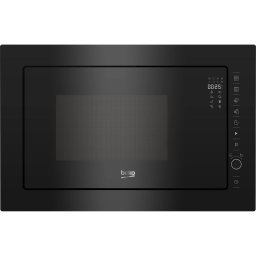 Cuptor cu microunde incorporabil Beko BMGB25333BG, 25 L, 900W, Grill, Negru