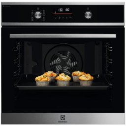 Cuptor incorporabil Electrolux EOD6P66X, Electric, 72 l, Autocuratare pirolitica, SteamBake, Grill, Timer cu display electronic, Clasa A+, Inox antiamprenta