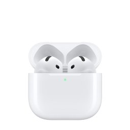 Casti Apple AirPods 4, USB-C, True Wireless, Bluetooth, In-Ear, Microfon, Alb