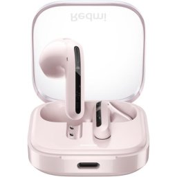 Casti In-Ear Xiaomi Redmi Buds 6 Active, Wireless, Bluetooth 5.4, Autonomie 30 ore, IPX4, Pink