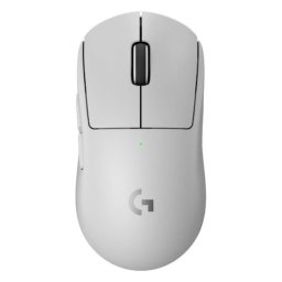 Mouse Logitech G Pro X 2, Wireless 2.4 GHz, 32000 dpi, Optic, Baterie reancarcabila, Butoane-scroll 5-1, Alb, "910-006638