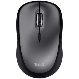 Mouse wireless Trust Yvi+ Silent, 1600 DPI, 3 butoane, RF, Negru