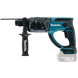 Ciocan rotopercutor LXT, Makita DHR202Z, 18V, SDS-PLUS, 1,9 J, fara acumulatori, Verde -Negru