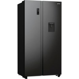 Frigider Side-by-Side Gorenje NRR9185EABXLWD, 547 l, clasa energetica E, Dozator apa, ConvertActive, No Frost, MultiAirflow, Otel inoxidabil inchis