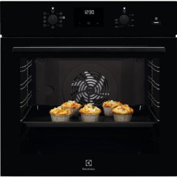 Cuptor incorporabil EOD3C70TK Electrolux, Electric, 72 l, Autocuratare catalitica, Multifunctional, Grill, SteamBake, Convectie, Clasa A, Negru