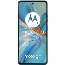 Telefon Motorola Moto g75, 6.78 inch, Dual SIM, 256GB, 8GB RAM, 5G, Aqua Blue