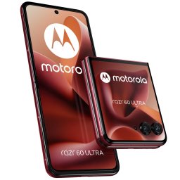 Telefon mobil Motorola Razr 60 ultra, 7 inch - 4 inch, Dual SIM, 512GB, 16GB RAM, 5G, Pantone Rio Red