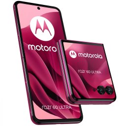 Telefon mobil Motorola Razr 60 ultra, 7 inch - 4 inch, Dual SIM, 512GB, 16GB RAM, 5G, Pantone Cabaret