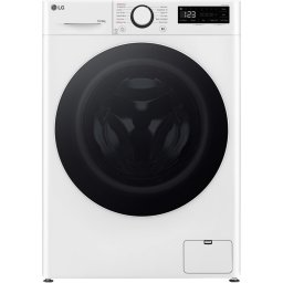 Masina de spalat rufe cu uscator LG F4DR510S0W, 10 kg Spalare, 6 kg Uscare, 1400 rpm, Clasa B, Motor Direct Drive, TurboWash, Alb