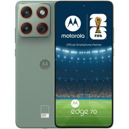 Telefon mobil Motorola edge 70, Dual SIM, 5G, 12GB RAM, 512 GB, Pantone(Lily Pad), Verde