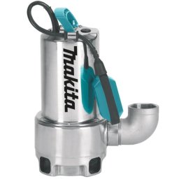 Pompa submersibila apa murdara Makita PF1110,corp inox, 1100 W, 15000 l/h debit apa,absorbtie 5 m,inaltime refulare 10 m, cablu alimentare 10 m, Argintiu