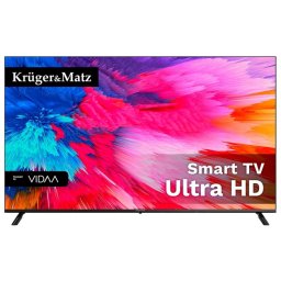 Televizor LED Kruger&Matz 165 cm 65" KM0265UHD-V, Ultra HD 4K, Smart TV, WiFi, CI+