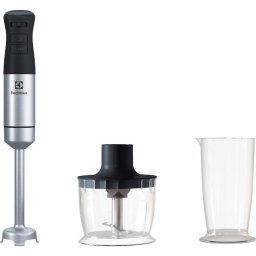 Mixer vertical Electrolux E5HB1-6SS, 1000 W, Viteza variabila + Turbo, Minitocator, Tel, Vas mixare, Negru / Inox