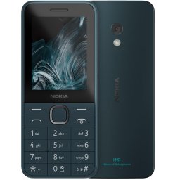 Telefon mobil Nokia 225 (2024), Dual SIM, 4G, 1450 mAh, USB Type-C, Albastru inchis