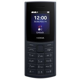 Telefon mobil Nokia 110, 4G (2024), Dual SIM, Negru