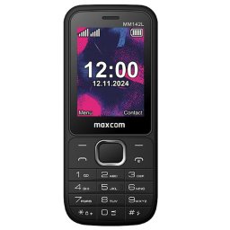 Telefon Mobil MaxCom Classic MM142L, ecran 2.4 inch, Dual SIM, camera VGA, 2G, baterie 800 mAh, Negru