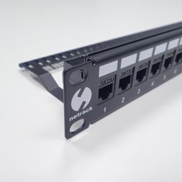Patch panel Keystone 19" 24 porturi, UTP cat.6