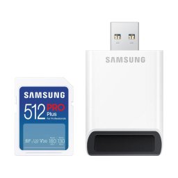 Card memorie SD PRO Plus MB-SD512SB/WW 512GB + cititor