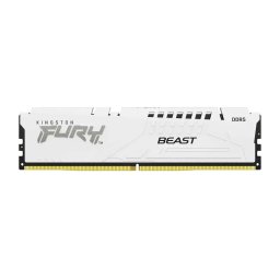 Memorie Kit Memorie Fury Beast Intel XMP 3.0, 64GB, DDR5-6000MHz, CL40, Quad Channel, Alb