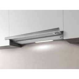 Hota Hota Telescopica, 90 cm, 304 m³/h, 3 Trepte, Filtru Aluminiu, Iluminare LED, 65 dB, Inox